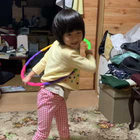 フラフープ長く回せるようにの画像