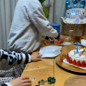 プレゼント交換の画像