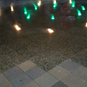 噴水ショーの画像