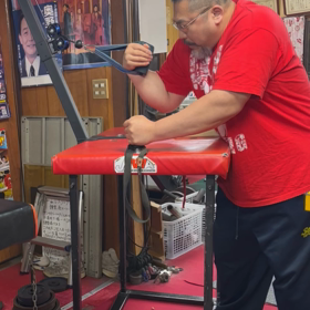 昨日の補強トレーニングの画像