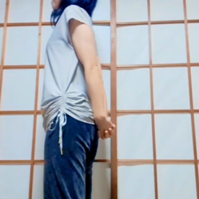 台風の避難所でおすすめのストレッチの画像