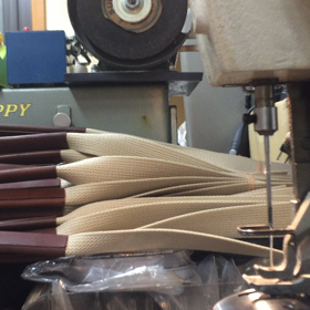 0番糸でステッチの画像