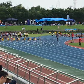 男子100ｍ⑬の画像