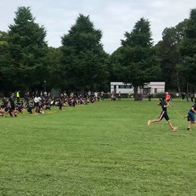 10色リレー バトン渡し⑪の画像