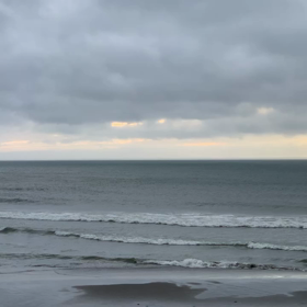 7月8日千葉北、東浪見の朝の波の画像