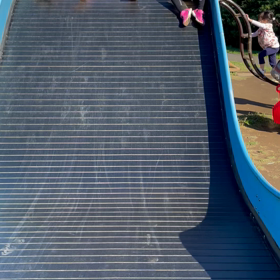 すーちゃんと公園の画像