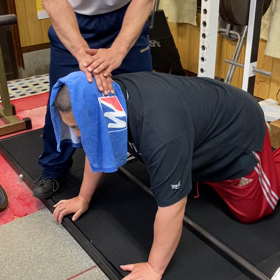 昨日のトレーニングの画像