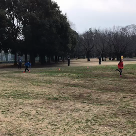 本年度最後の10色リレー⑥の画像