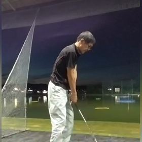 ラウンド前日練習！の画像