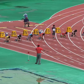 ５年男子100m予選 (中島くん)の画像