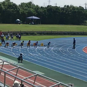 男子100ｍ予選③の画像