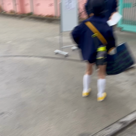 朝登園時の画像