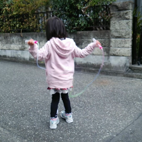 縄跳び練習③の画像