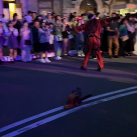 ユニバ、ゾンビ・デ・ダンス（チェーンソー・チェーンギャング）動画（2023.9.16）。の画像