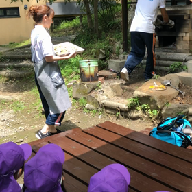 石釜に投入〜♫の画像