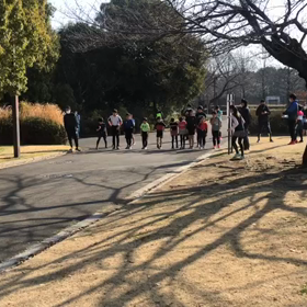 長距離記録会(3月12日) Cグループスタートの画像