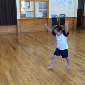 アクロバット練習★の画像