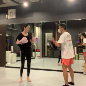 見て見て〜！久しぶりのキックボクシングの画像