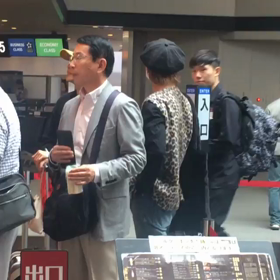 181109 リョウク 成田空港経由 空港動画の画像