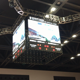 アルビBB頑張れ！ハーフタイムアミー号コマーシャルタイムの画像