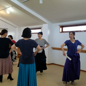 フラメンコクラス風景 #セビシャーナス #フラメンコの画像