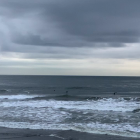6月21日千葉北、東浪見の朝の波の画像