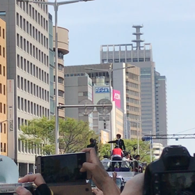 羽生選手のパレード♪の画像