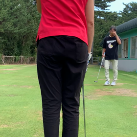 hanさんとパッティング練習！2の画像