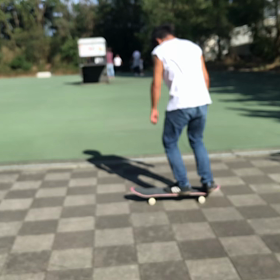 通勤途中のスケート   その2   師匠の画像