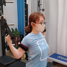 背中のトレーニング！の画像