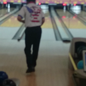 ボウリング場にて①の画像