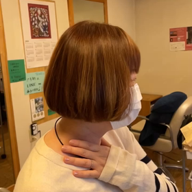 白髪染め　グラボブ　トリートメントの画像