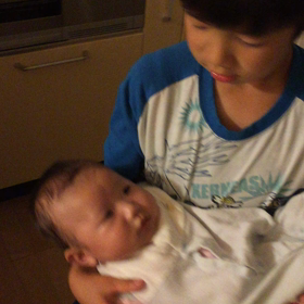 寝かしつけの画像