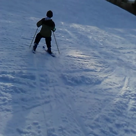 坊主、3回目のスキー、考察の画像