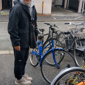 お出かけを見送るの画像