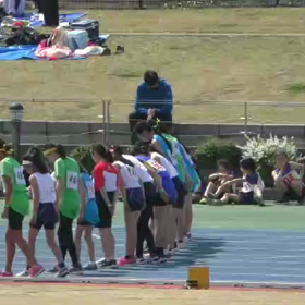 越谷女子1000m２組目①の画像
