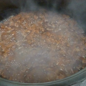 浅利の佃煮作ったよの画像