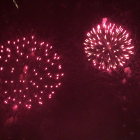 水祭り花火大会の画像