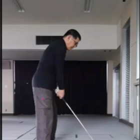 充実した室内練習の画像