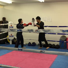 アマチュアキックボクシング試合に向けて…の画像