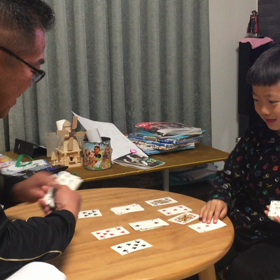 トランプ大会の画像