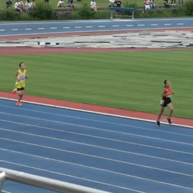 チャレンジトライアル女子1000m第３組③の画像