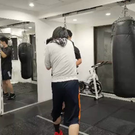 ミット打ちの動画♪の画像