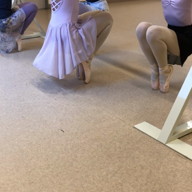 ポワントレッスンの画像