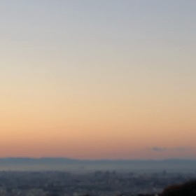 日が昇る前の画像