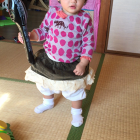 のんちゃん二足歩行の画像