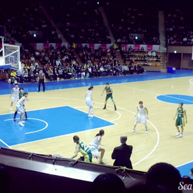 wリーグ観戦の画像