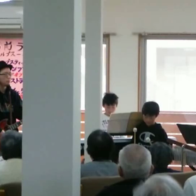 今年１回目の慰問ボランティアにfamilyで参加してくれました(^o^)の画像