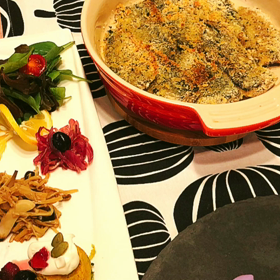 熱々のラザニアはいかが？の画像