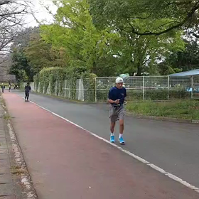 リレー選考会（ゴール付近）①の画像